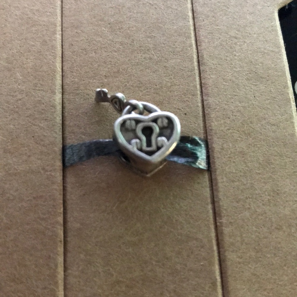 Chamilia Heart Lock Charm